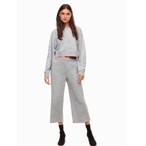 Aritzia Wilfred Free Cornelia Wide Leg Crop Pant